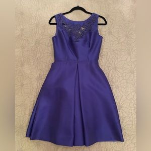 Love, size 4, purple formal cocktail dress